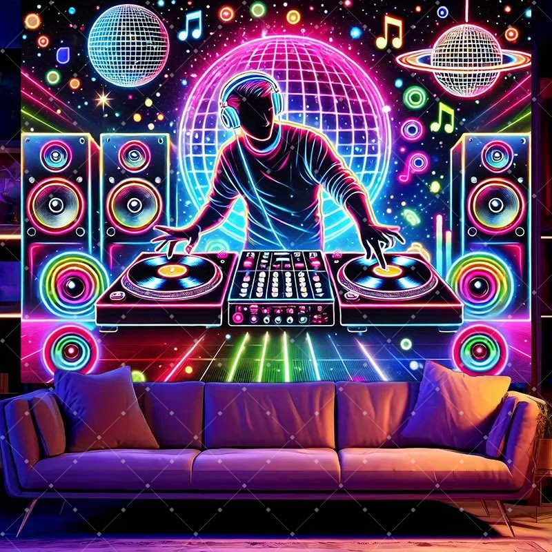 Décoration de fête DJ Hip Hop, - Photography Lighting Background avis et prix