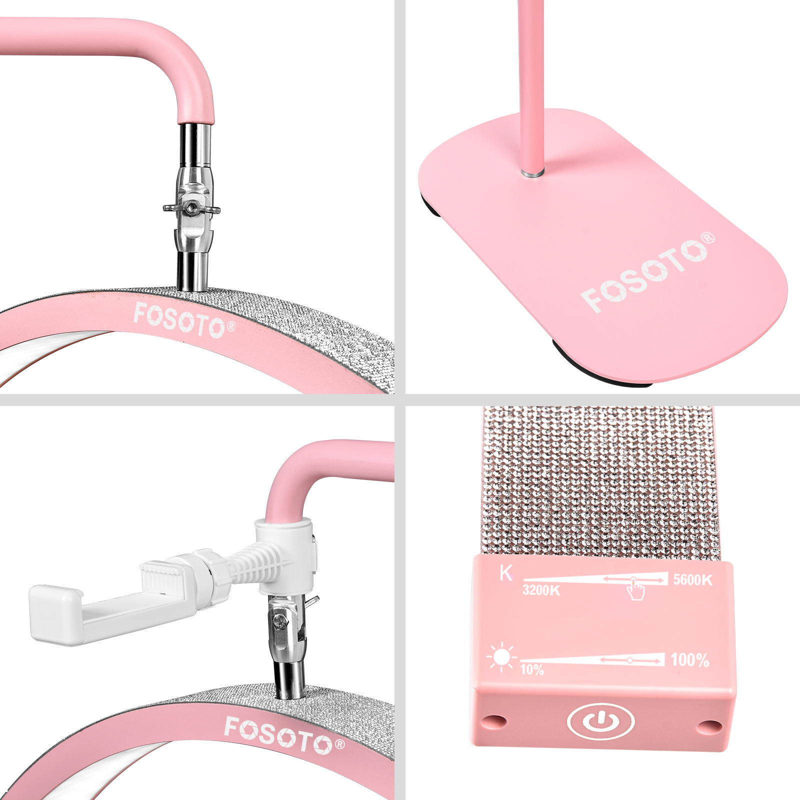 Fosoto – lampe annulaire multi - Photography Lighting Direction avis et prix