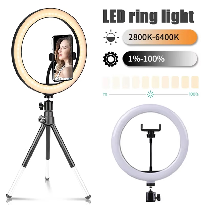 Anneau lumineux LED de 10 pouc - Photography Lighting Set Up avis et prix