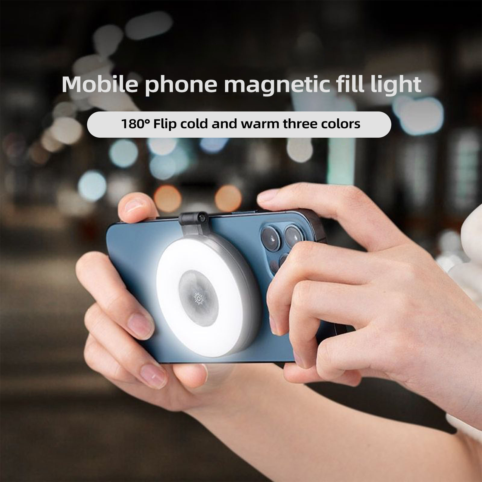 Anneau lumineux de selfie magn - Photography Lighting Flash avis et prix