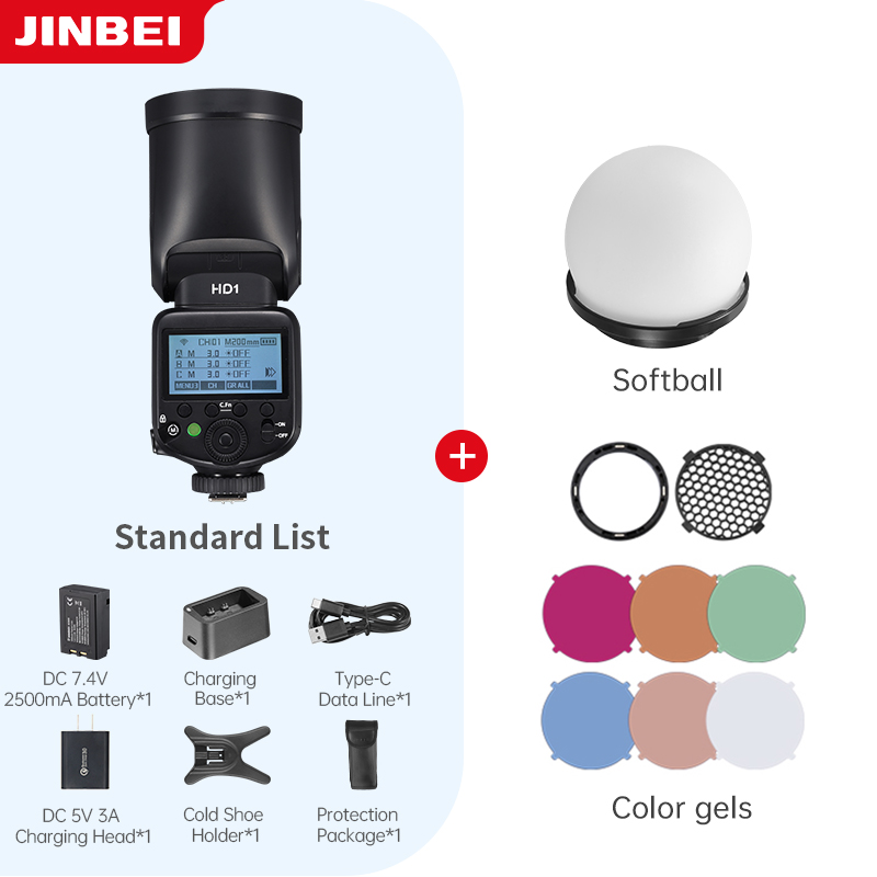 Flash pour appareil photo JINB - Good Lighting In Photography avis et prix