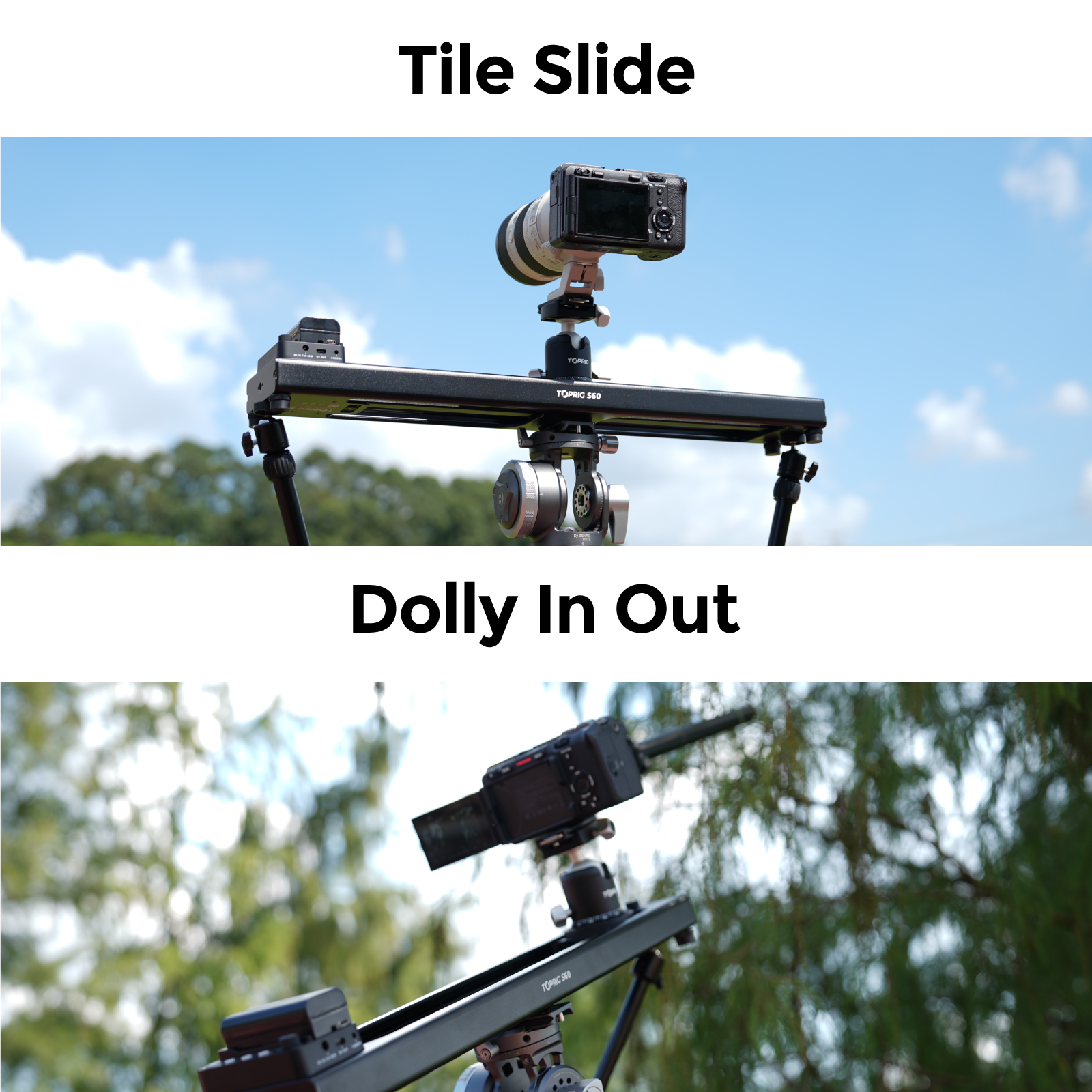 Toprig S60 curseur vidéo camér - Photography Loop Lighting avis et prix