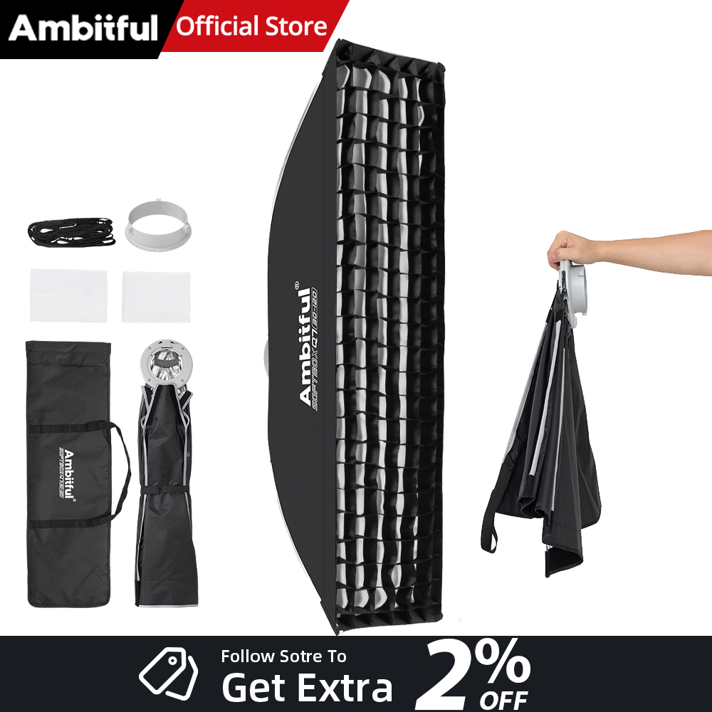 AMBITFUL Q7-II 30*120cm Boîte  - Photography Lighting Set Up avis et prix