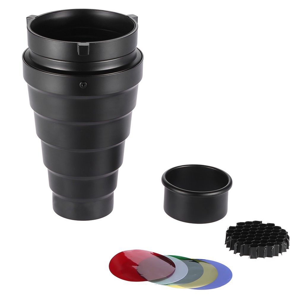 Snoot conique avec grille en n - Honeycomb Grid Filter avis et prix