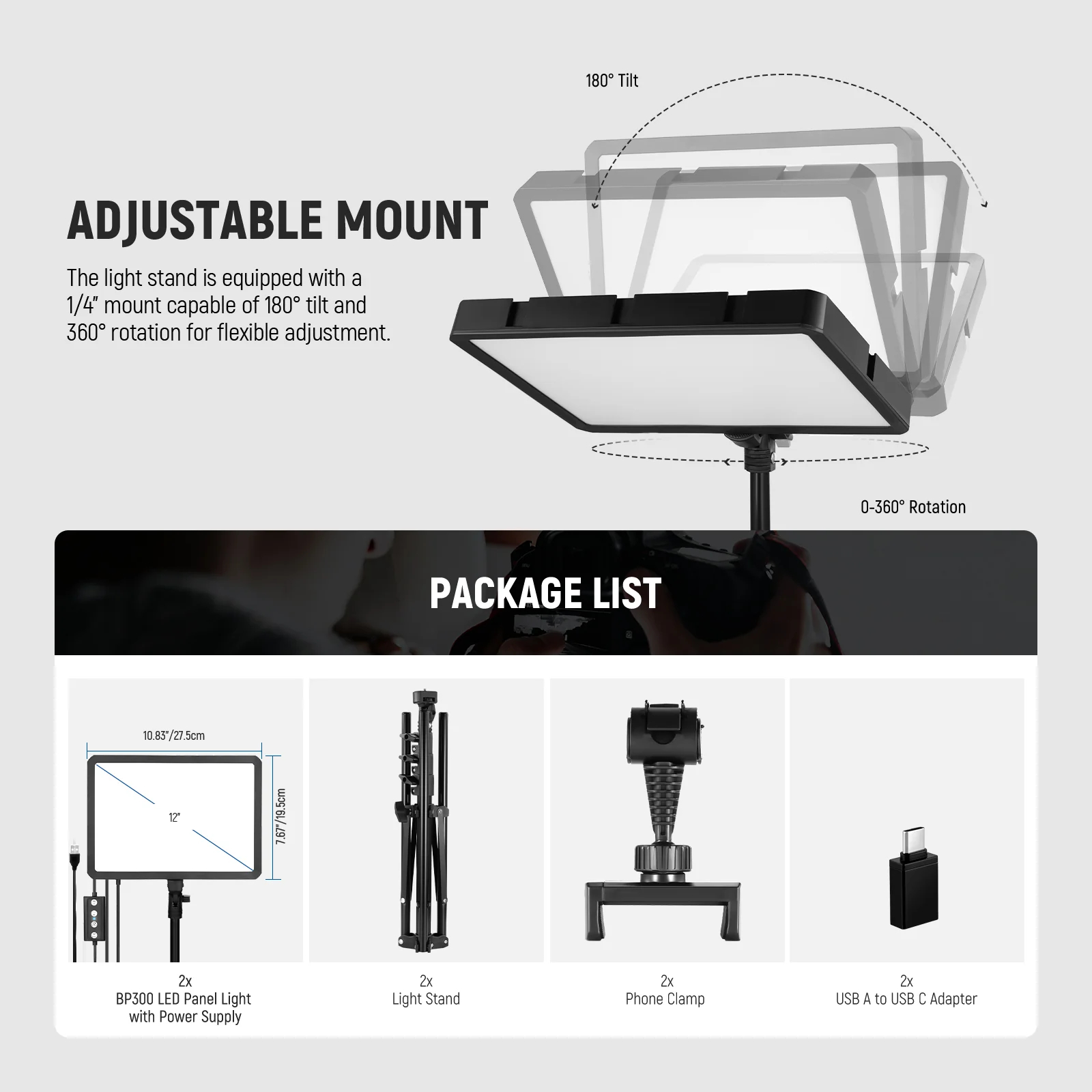NEEWER BASICS Kit d'éclairage  - Photography Lighting Basics avis et prix