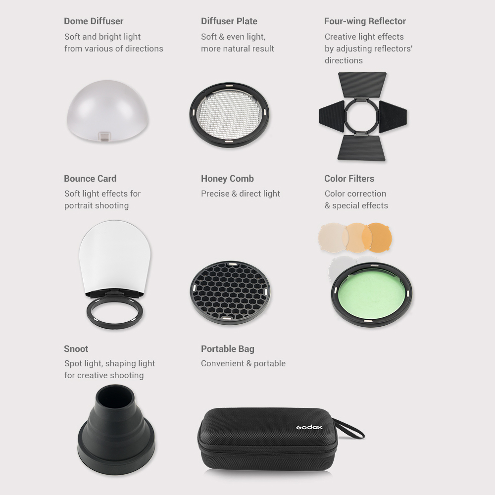 Godox AK-R1 Flash Accessoire E - Photography Lighting Godox avis et prix