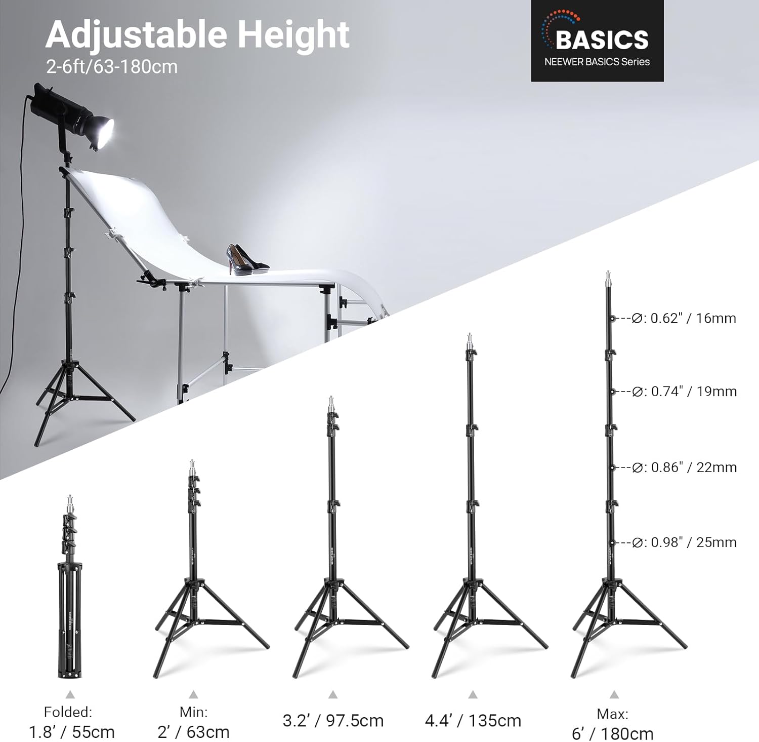 Support d'éclairage photo NEEW - Photography Lighting Basics avis et prix