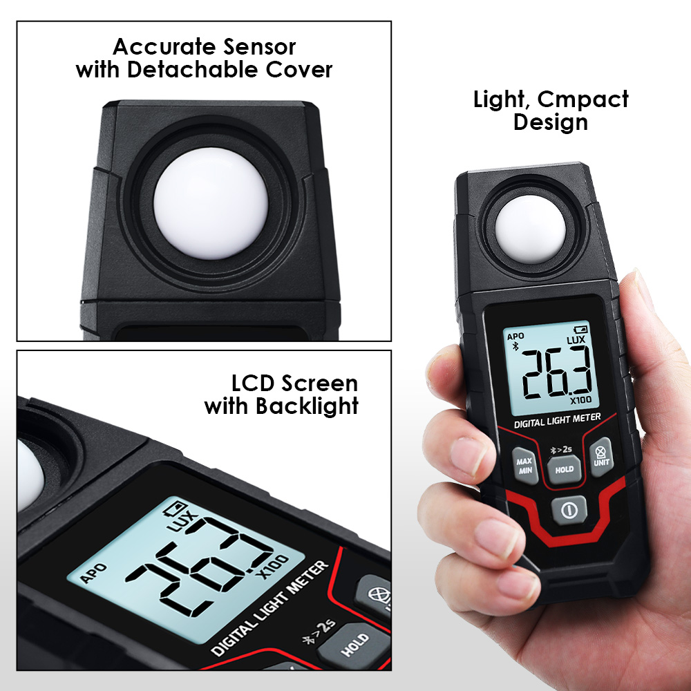 Luxmètre numérique Bluetooth a - Photography Lighting Equipment avis et prix