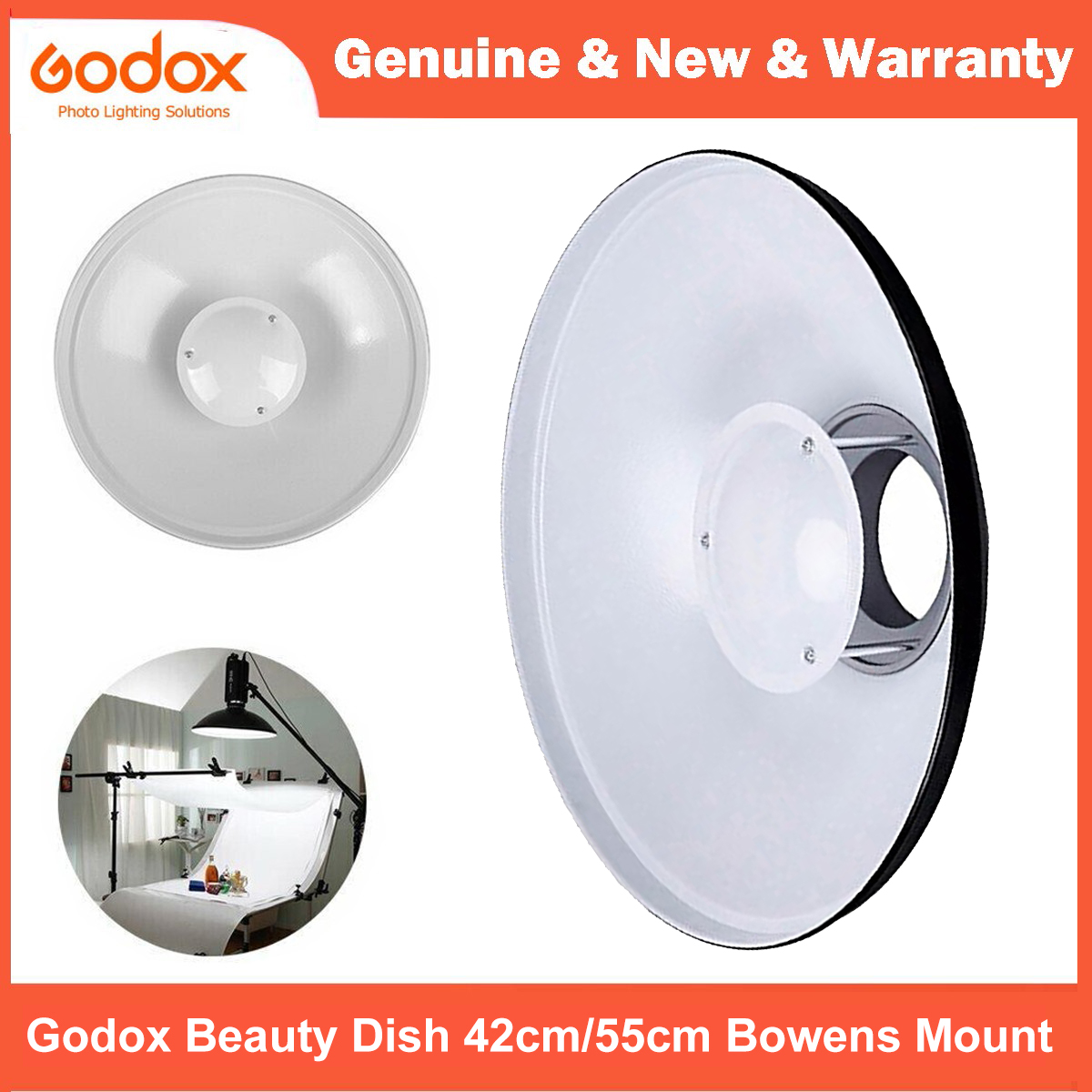 Godox BDR-W miles pio 42CM 16  - Beauty Dish 55Cm avis et prix