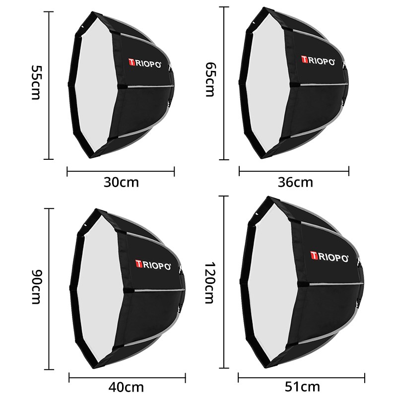 Triopo K2 55cm 65cm 90cm 120cm - Beauty Dish 55Cm avis et prix
