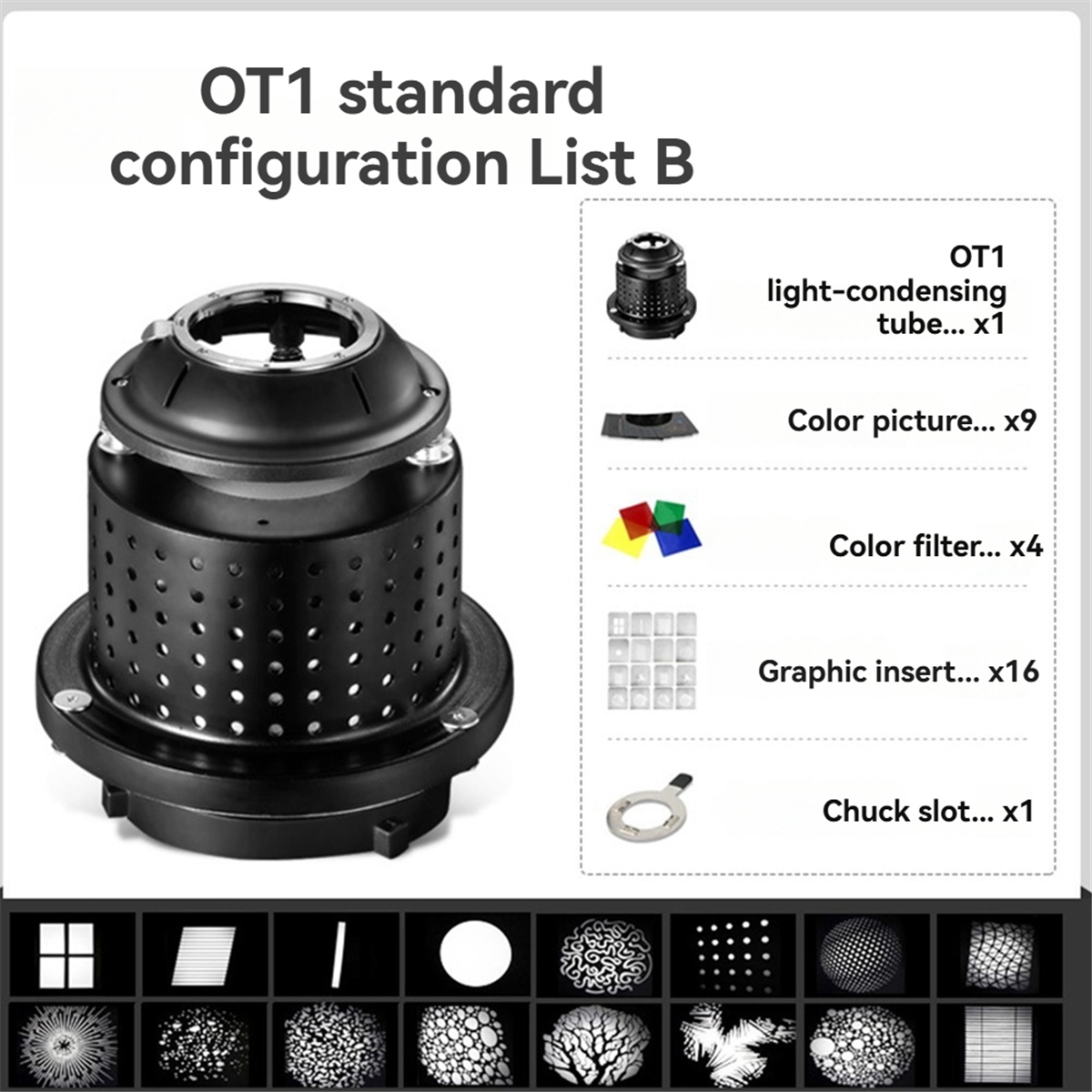 Support de lentille conique po - Photography Lighting Flash avis et prix