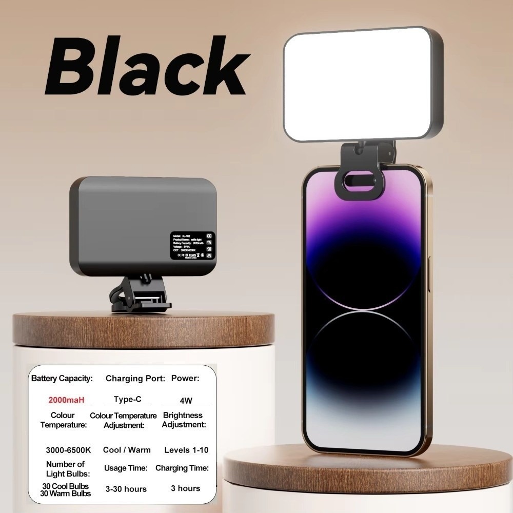 Lampe LED Selfie 800/1000mAh,  - Photography Lighting Flash avis et prix
