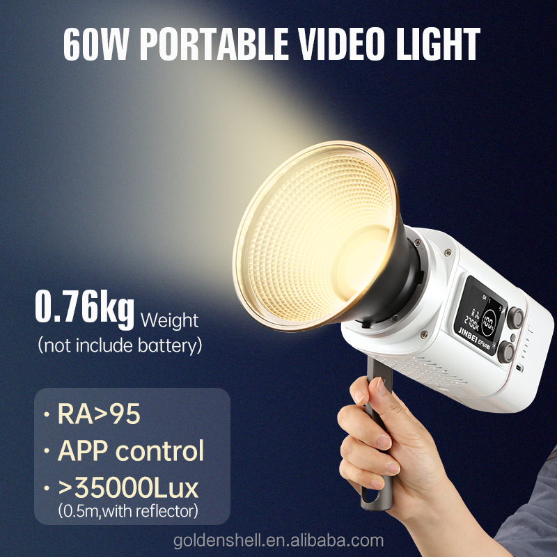 JINBEI EF-60BI Lampe vidéo LED - Good Lighting In Photography avis et prix