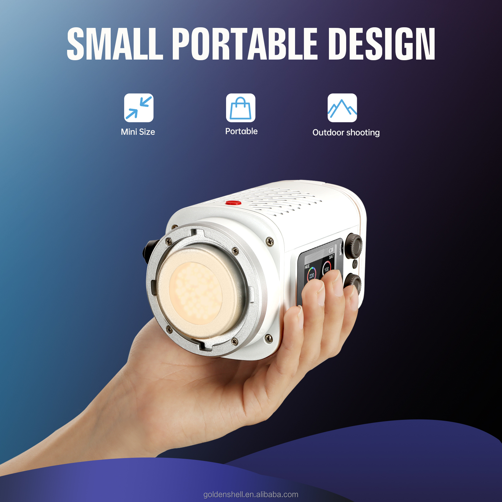JINBEI EF-60BI Lampe vidéo LED - Good Lighting In Photography avis et prix